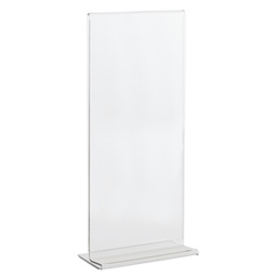 [90062] Display con base a T 1/3 A4 -10x21cm Lebez