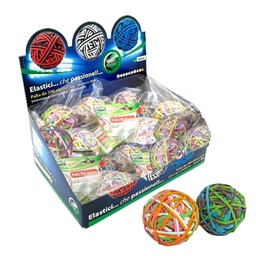 [63368] DISPLAY RUBBERBALL DA 15 GOMITOLI DI ELASTICI