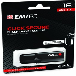 [EMTD16GB123] Emtec Memoria B120 Clicksecure 16GB