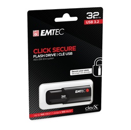 [EMTD32GB123] Emtec Memoria B120 Clicksecure 32GB