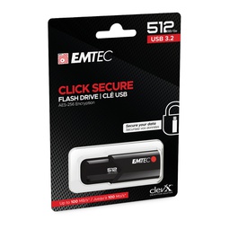 [EMTD512GB123] Emtec Memoria B120 Clicksecure 512GB