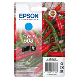 [EPST09Q24010] Epson Cartuccia 503 Peperoncino Ciano 3,3 ml