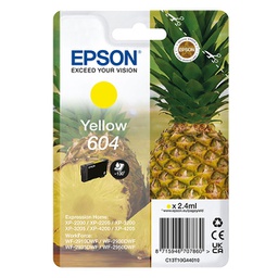 [EPST10G44010] Epson Cartuccia 604 Ananas Giallo 2,4 ml