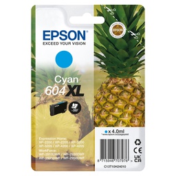 [EPST10H24010] Epson Cartuccia 604XL Ananas Ciano 4 ml