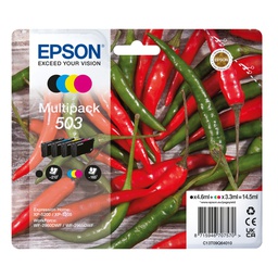 [EPST09Q64010] Epson Multipack 503 Peperoncino BK/C/M/Y