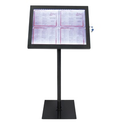 [74543] ESPOSITORE A LED 4xA4 PER ESTERNI Securit