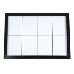 [91589] ESPOSITORE A LED 8xA4 PER ESTERNI Securit