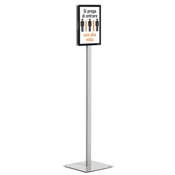 [94844] Espositore da pavimento Info Stand Basic A4
