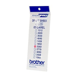 [BRO-ID2260] Etichette (22x60 mm Brother per Stamp Creator