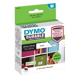 [80368] ETICHETTE DURABLE DIM.25X54MM 160X1 RT MULTIUSO