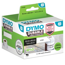[80373] ETICHETTE DURABLE INDUSTRIAL DIM. 19X64MM 450X2 RT MULTIUSO