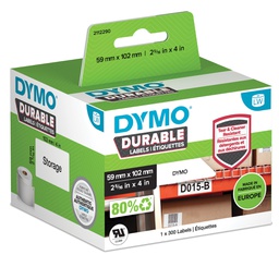 [80376] ETICHETTE DURABLE INDUSTRIAL DIM. 59X102MM 300X1 RT MULTIUSO
