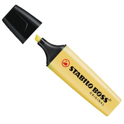 [81051] EVIDENZIATORE STABILO BOSS PASTEL Giallo Banana 70/144