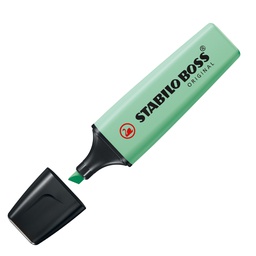 [81036] EVIDENZIATORE STABILO BOSS PASTEL Verde Menta 70/116