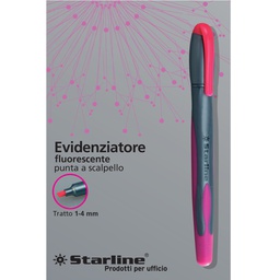 [STL1640] EVIDENZIATORE STARLINE FUCSIA P.SCALPELLO 1-4MM