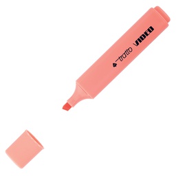 [88919] Evidenziatore Tratto Video Pastel rosa