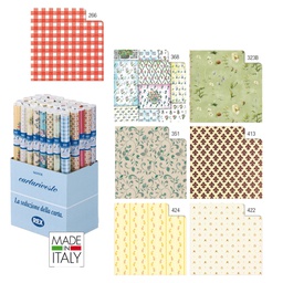 [57456] EXPO 20 RT CARTARIVESTO REXTACO ADESIVA LAVABILE 49X300CM ASSORTITI