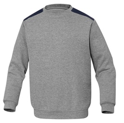 [92260] Felpa Sportiva Olino in pile Tg. M grigio