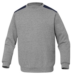 [92262] Felpa Sportiva Olino in pile Tg. XL grigio