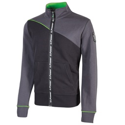 [98070] Felpa Uranus Tg. XXL grigio U-power