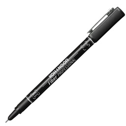 [81085] FINELINER PROFESSIONAL FIBER NERO 0,3MM