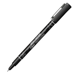 [81087] FINELINER PROFESSIONAL FIBER NERO 0,5MM