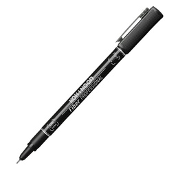 [81088] FINELINER PROFESSIONAL FIBER NERO 0,6MM