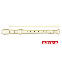 [61793] FLAUTO SOPRANO IN ABS SMONTABILE CON SCOVOLINO ARDA