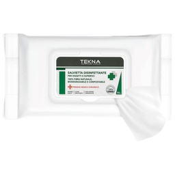 [95919] Flow pack 50 salviette disinfettanti per superfici Tekna