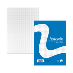 [71068] FOGLI PROTOCOLLO A4 60gr 20fg 4mm BM