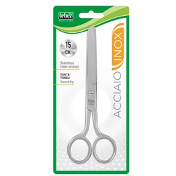 [25767] Forbici 056 15cm lama acciaio inox punta tonda LEBEZ