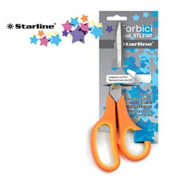 [STL2107] FORBICI 21,5cm LAMA in ACCIAIO IMPUGNATURA MORBIDA Starline