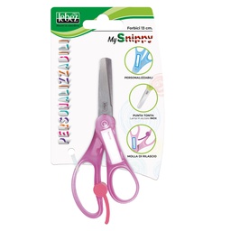 [65658] Forbici SNIPPY 4445B 13cm personalizzabile punta tonda LEBEZ