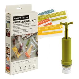 [82641] FrescoVuoto StarPack: Pump + 8 buste sottovuoto ass. Perfetto