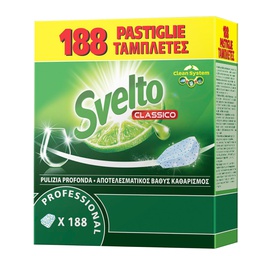 [61001] Fustino 188 Tabs 10g per lavastoviglie Svelto Tablets