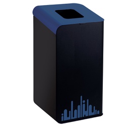 [93760] Gettacarte Rubik Evo Blu 80Lt per raccolta differenziata