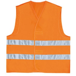 [76325] GILET ALTA VISIBILITA' ARANCIO FLUO Tg. L