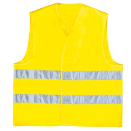 [78050] Gilet alta visibilitA' Giallo Fluo Tg. XXL