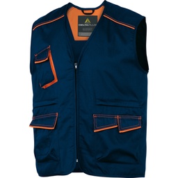 [73717] GILET da LAVORO M6GIL blu/arancio Tg. L PANOSTYLE®