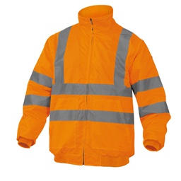 [79138] GIUBBOTTO ALTA VISIBILITA' RENO arancio fluo Tg. M