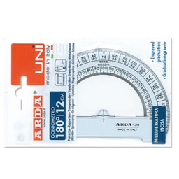 [34871] GONIOMETRO UNI ARDA 180  12CM