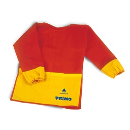 [73625] GREMBIULINO CON MANICHE IN TESSUTO PLASTICO