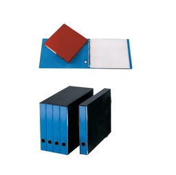 [37482] GRUPPO 4 PORTATABULATI 204GC4 31,5X42CM AZZURRO