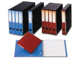 [37484] GRUPPO 4 PORTATABULATI 31,5X29CM AZZURRO 204UC4