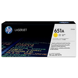 [HPCE342A] HP 651A TONER CARTRIDGE GIALLO