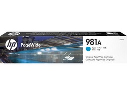 [HPJ3M68A] HP 981A INK CARTRIDGE PAGEWIDE CIANO 6.000PAG