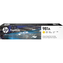 [HPJ3M70A] HP 981A INK CARTRIDGE PAGEWIDE GIALLO 6.000PAG