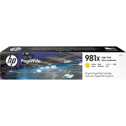 [HPL0R11A] HP 981X INK CARTRIDGE PAGEWIDE GIALLO 10.000PAG