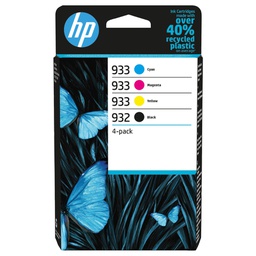 [HP6ZC71AE] Hp Confezione da 4 inchiostri originali HP 932/933 BK/C/M/Y