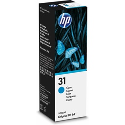 [HP1VU26AE] Hp Flacone di inchiostro ciano originale HP 31 da 70 ml